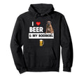 I Love Beer And My Boerboel Hunting Dog Hoodie - Streetwear Style Unisex - T-Shirt, Sweatshirt, Hoodie