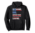 Husband Dad Bowling Legend Bowling Funny Hoodie - Novelty Apparel Men Women - T-Shirt, Sweatshirt, Hoodie