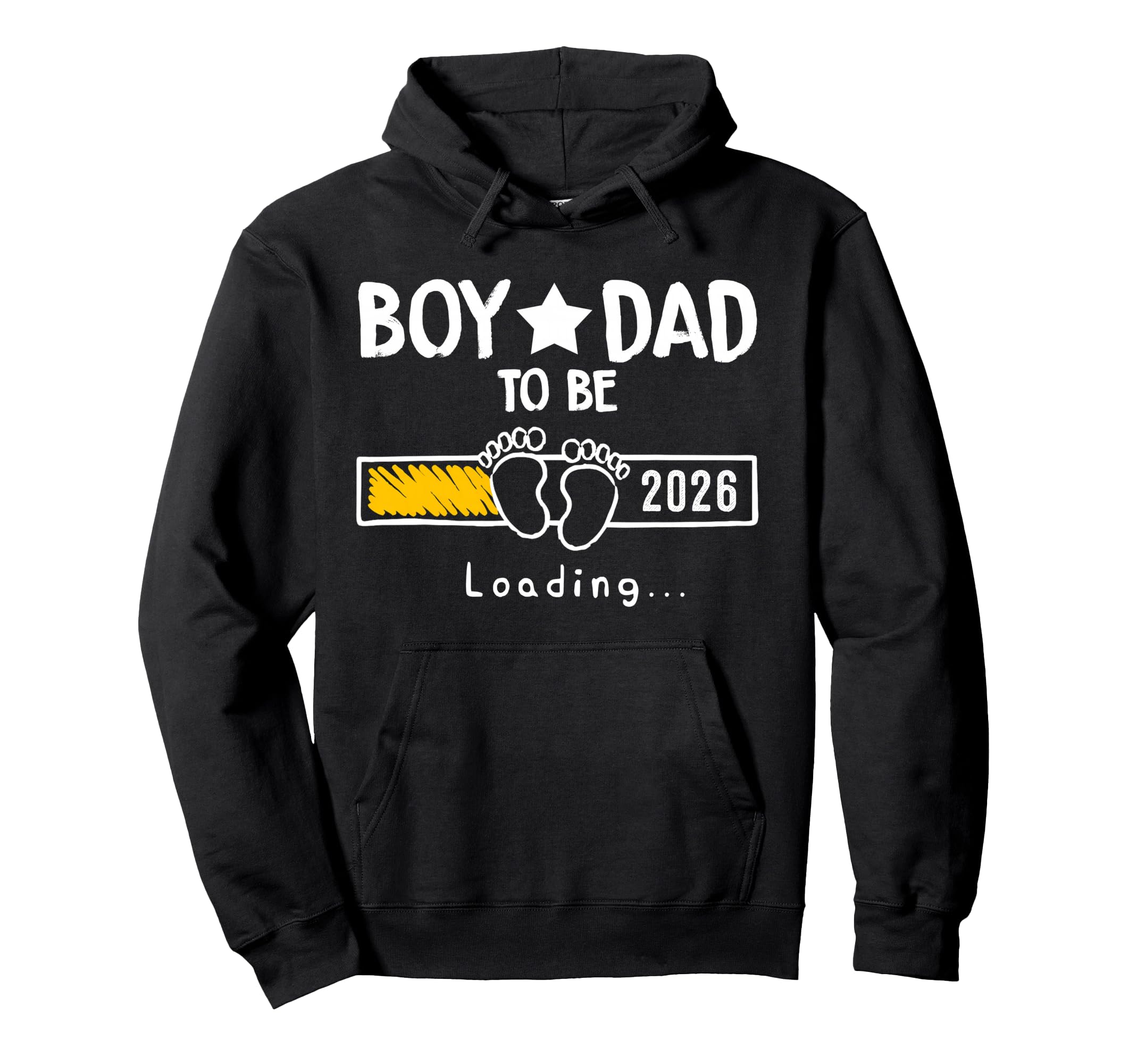 Dad Est 2026 Newborn Daddy Father Son Dad Hoodie - Graphic Print Men Women - T-Shirt, Sweatshirt, Hoodie