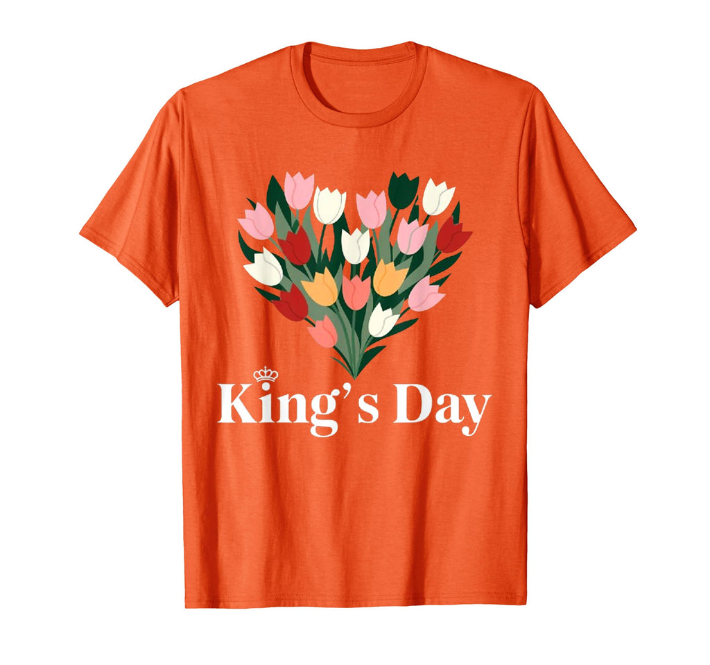 Koningsdag Netherlands 2025 Crown T-Shirt - Aesthetic Graphic Men Women - T-Shirt, Sweatshirt, Hoodie