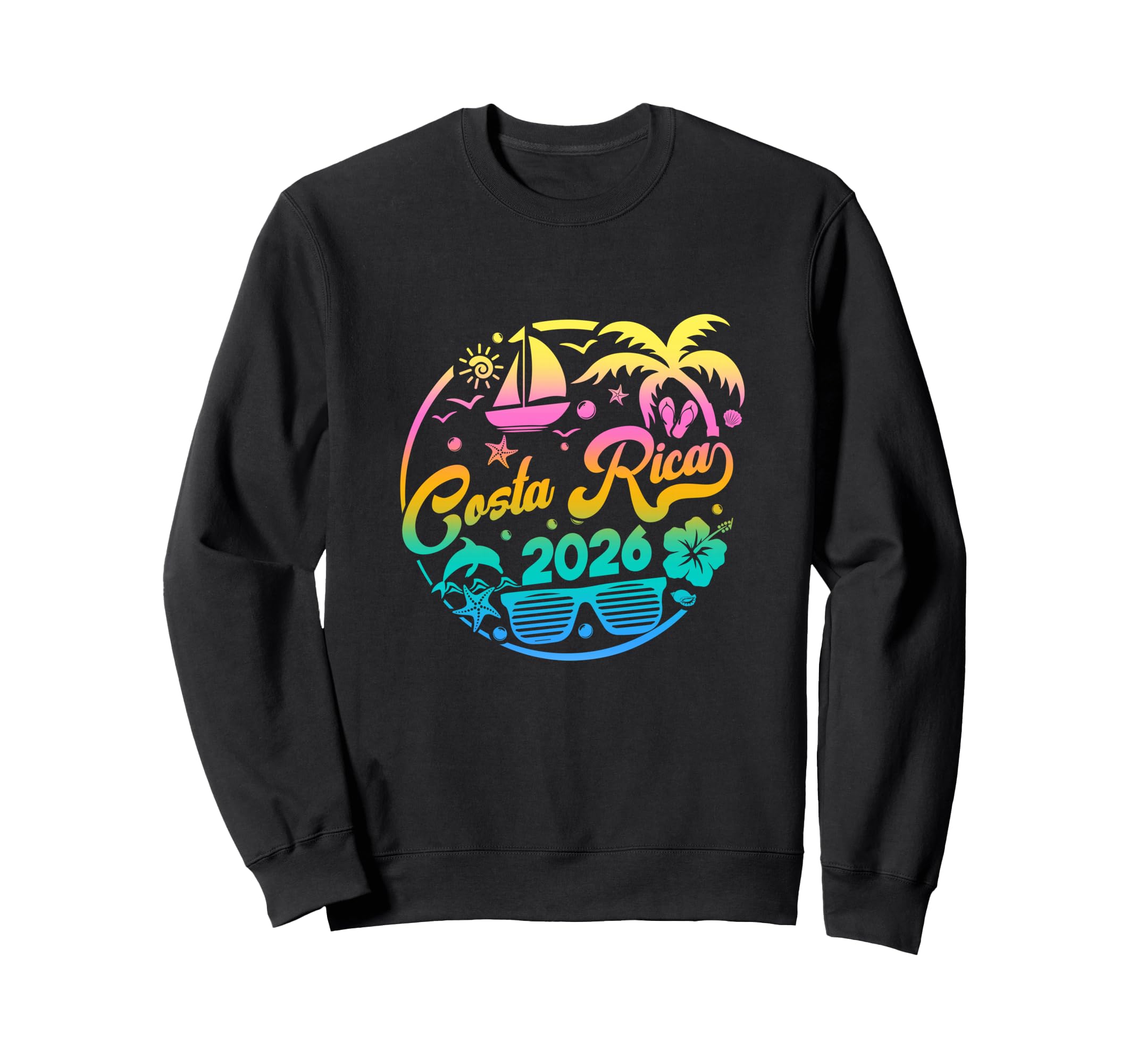 Costa Rica 2026 Family Vacation Sweatshirt - Streetwear Style Men Women - T-Shirt, Sweatshirt, Hoodie
