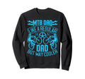 Mtb Dad Like Regular Dad But Sweatshirt - Minimalist Print for Adults - T-Shirt, Sweatshirt, Hoodie