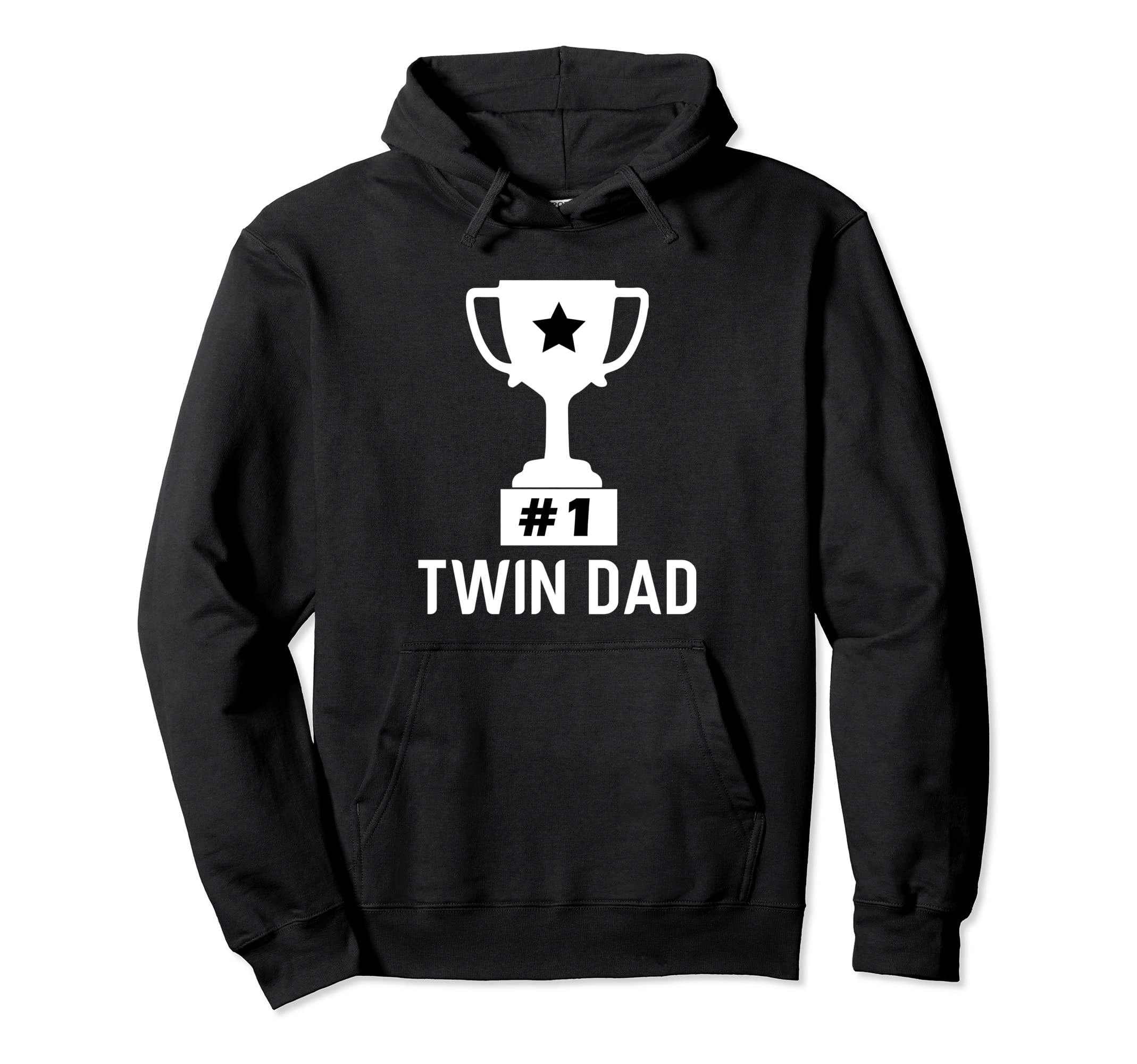 Number 1 Twin Dad Twins Pregnancy Hoodie - Custom Art Print Unisex - T-Shirt, Sweatshirt, Hoodie