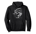 Funny Trucker American Big Rigs Diesel Hoodie - Minimalist Print Men Women - T-Shirt, Sweatshirt, Hoodie