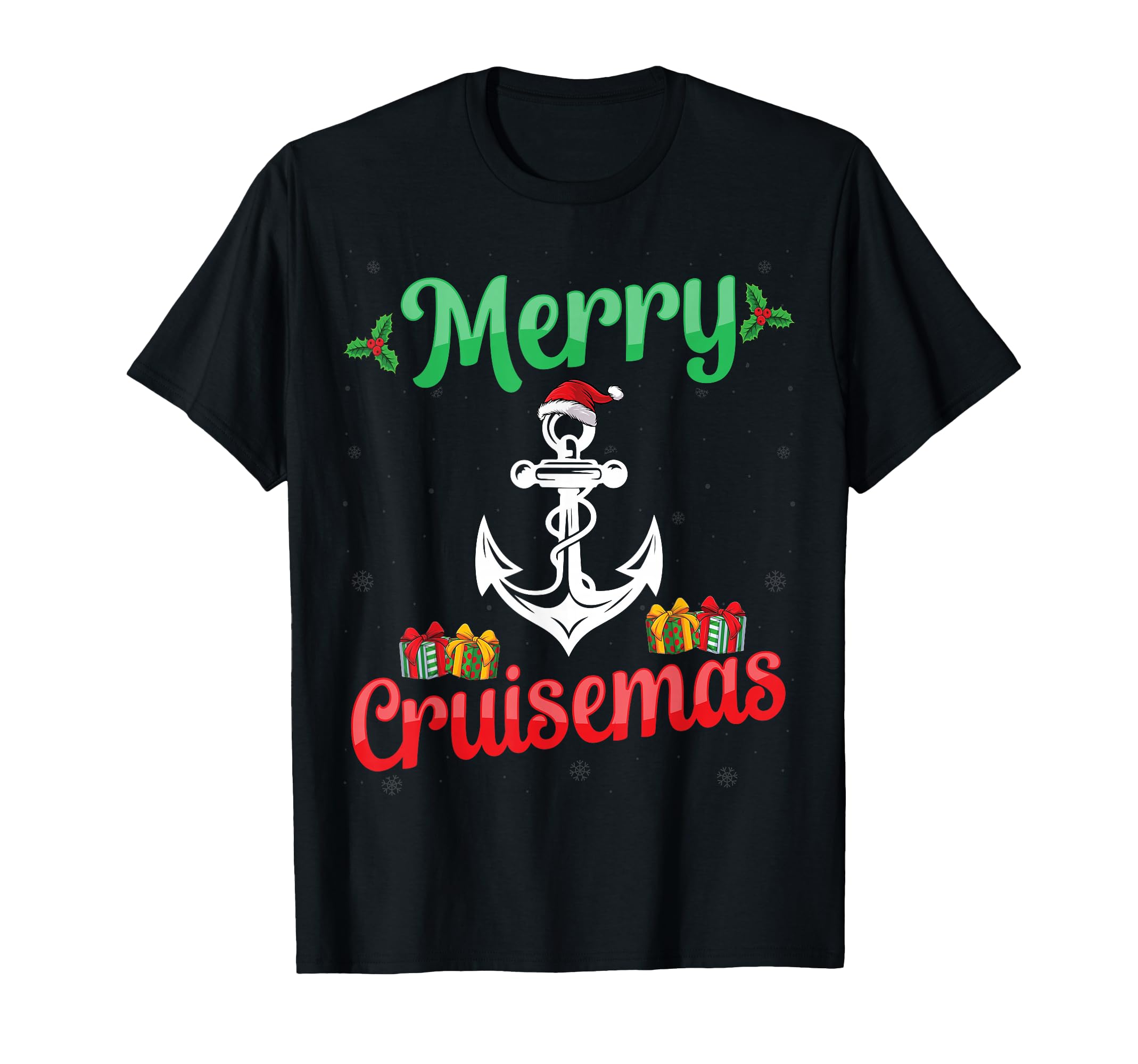 Merry Cruisemas Cruise Ship T-Shirt - Casual Everyday Wear for Adults - T-Shirt, Sweatshirt, Hoodie
