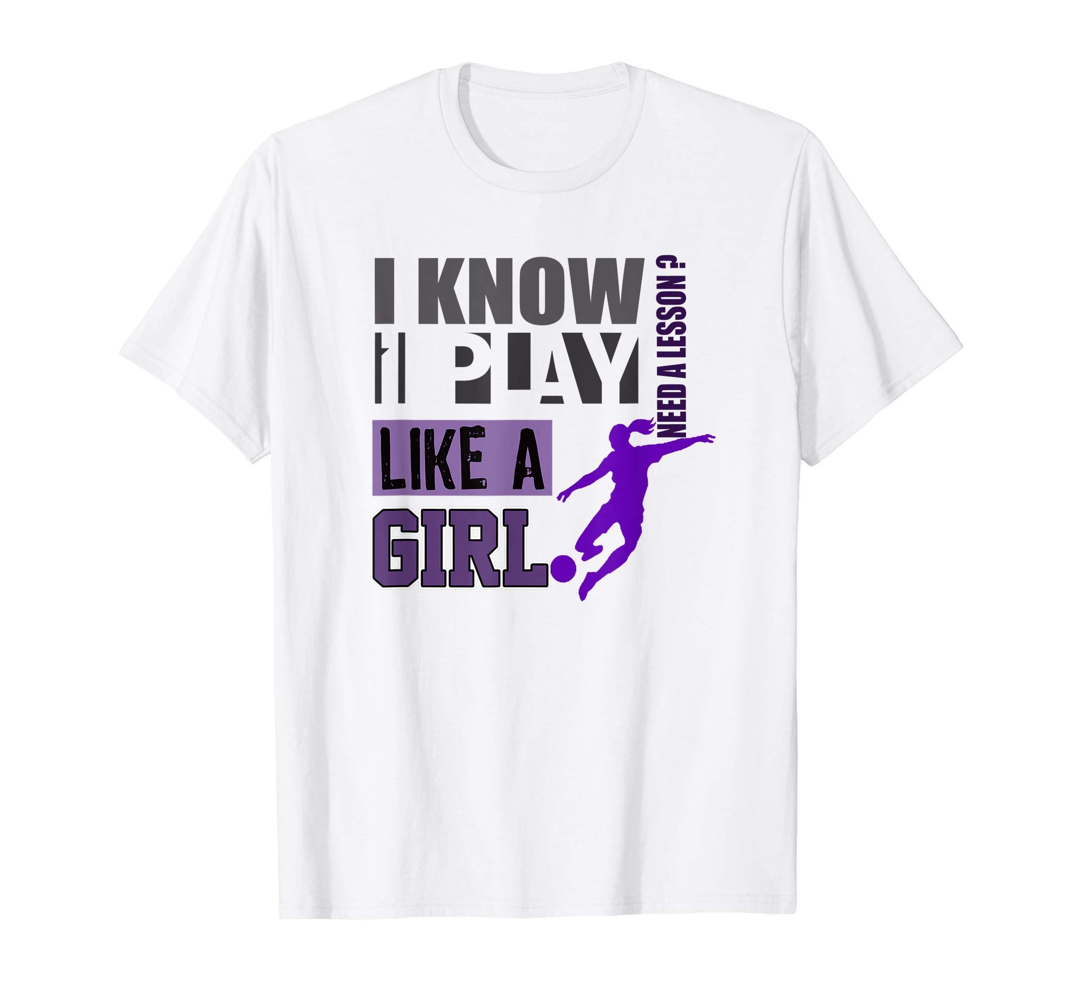Soccer Gift Purple Play Like T-Shirt - Aesthetic Graphic Unisex - T-Shirt, Sweatshirt, Hoodie
