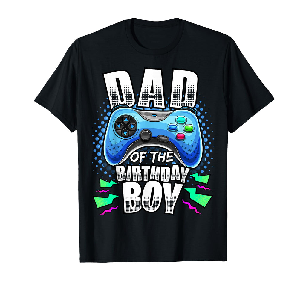 Dad Birthday Matching Video Gamer T-Shirt - Custom Art Print for Adults - T-Shirt, Sweatshirt, Hoodie