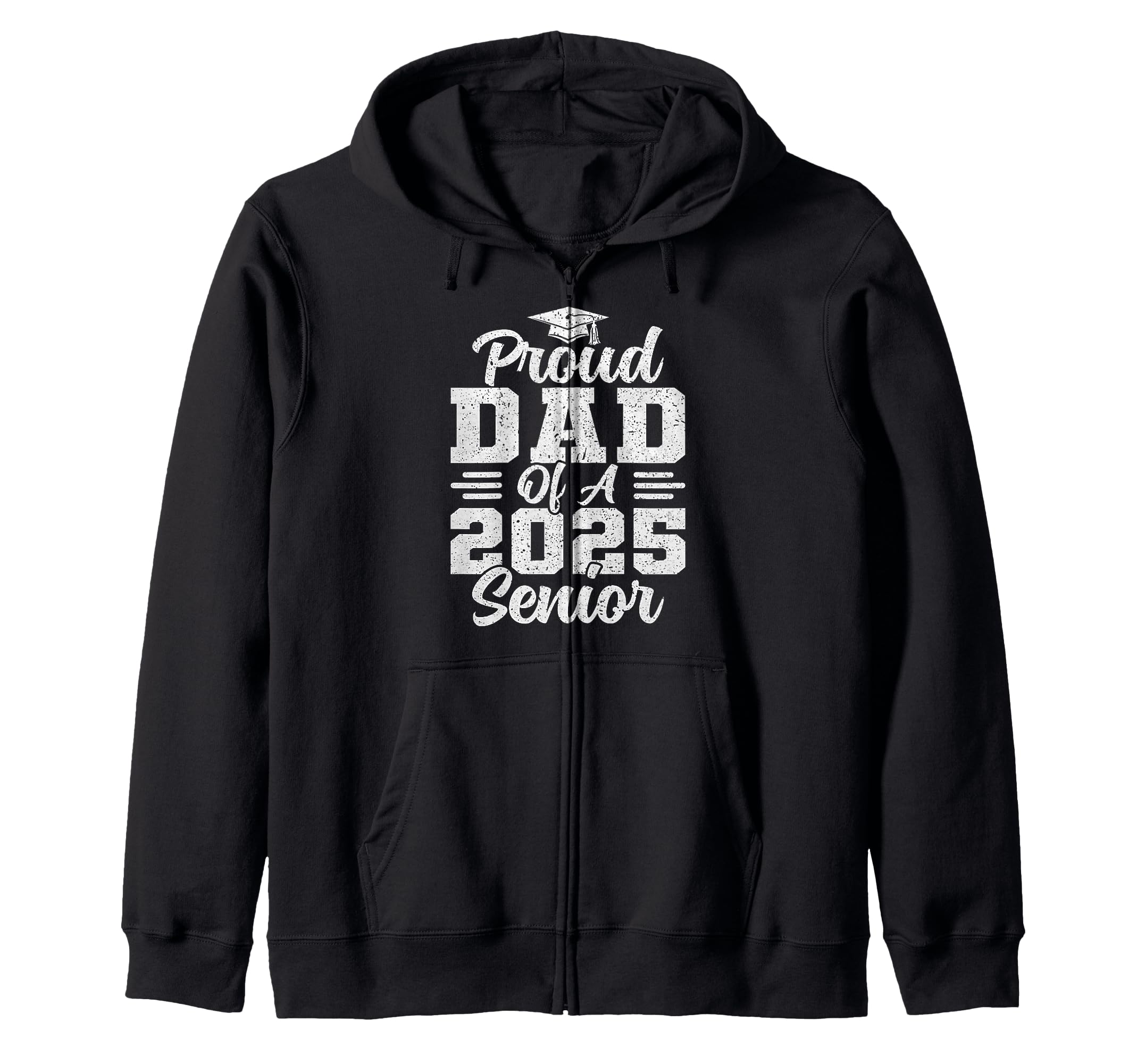 Proud Dad 2025 Senior Graduate Graduation T-Shirt - Trendy Graphic Unisex - T-Shirt, Sweatshirt, Hoodie