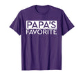 Papas Favorite Grandparents Day Grandchild T-Shirt - Unique Graphic Unisex - T-Shirt, Sweatshirt, Hoodie