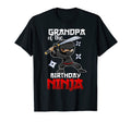 Ninja Favor Grandpa Birthday T-Shirt - Aesthetic Graphic for Adults - T-Shirt, Sweatshirt, Hoodie