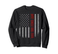 Best Single Dad Ever American Flag Sweatshirt - Unique Graphic for Adults - T-Shirt, Sweatshirt, Hoodie