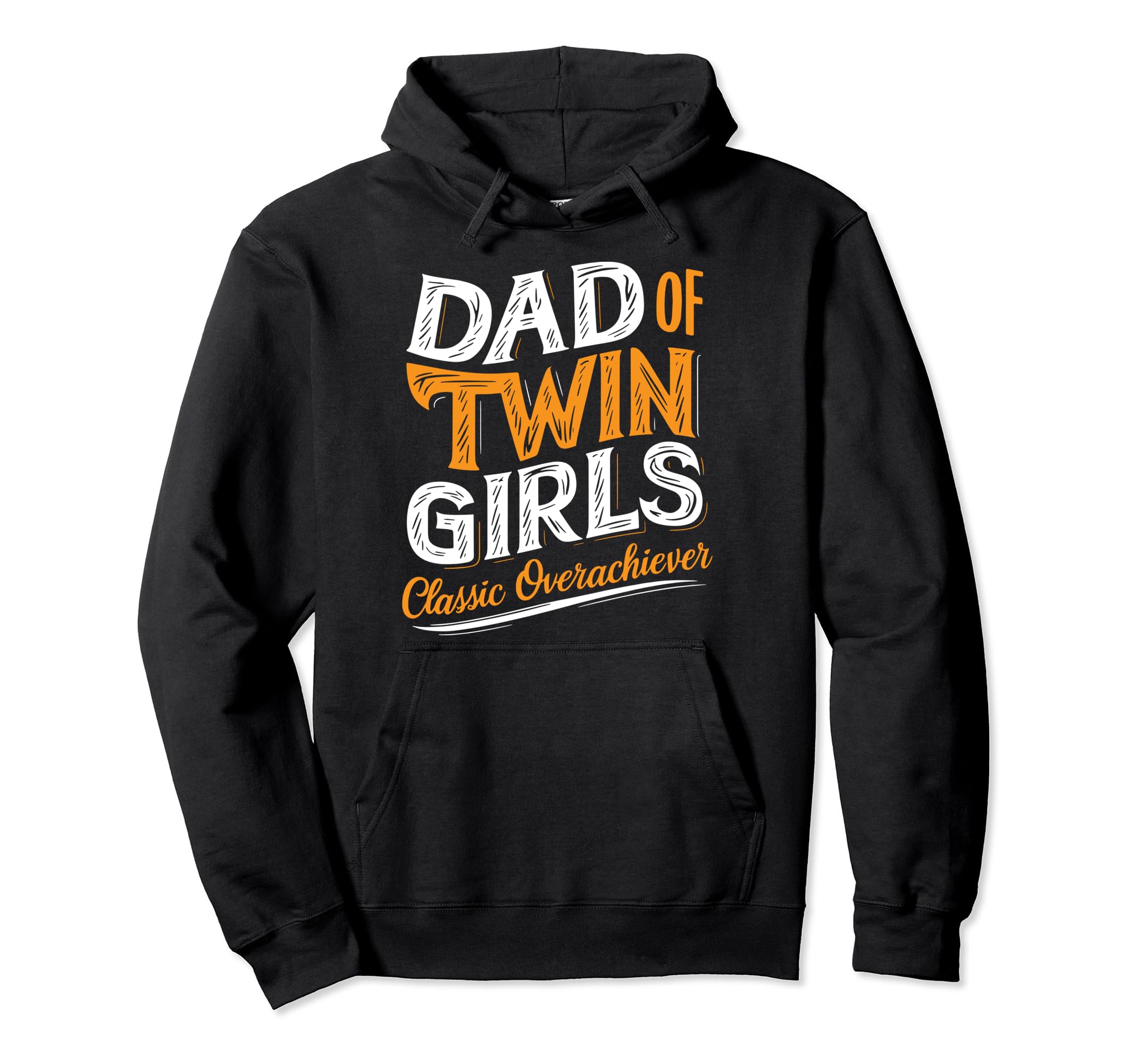 Twin Dad Novelty Funny Daddy Fathers Day Hoodie - Novelty Apparel Unisex - T-Shirt, Sweatshirt, Hoodie