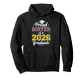 Proud Sister 2026 Graduate Class 2026 Hoodie - Novelty Apparel for Adults - T-Shirt, Sweatshirt, Hoodie