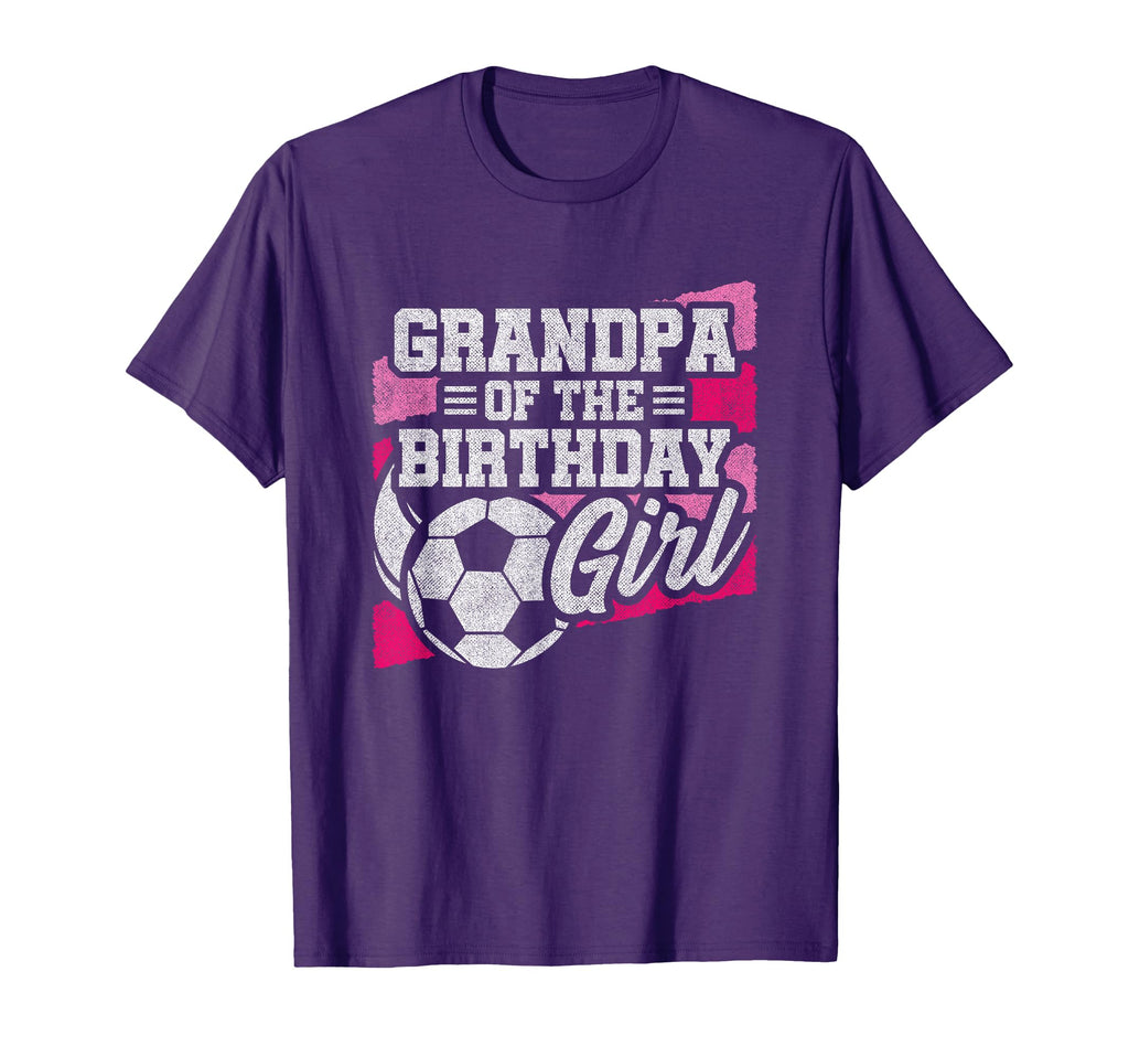 Birthday Grandpa Soccer Birthday Soccer T-Shirt - Trendy Graphic Men Women - T-Shirt, Sweatshirt, Hoodie