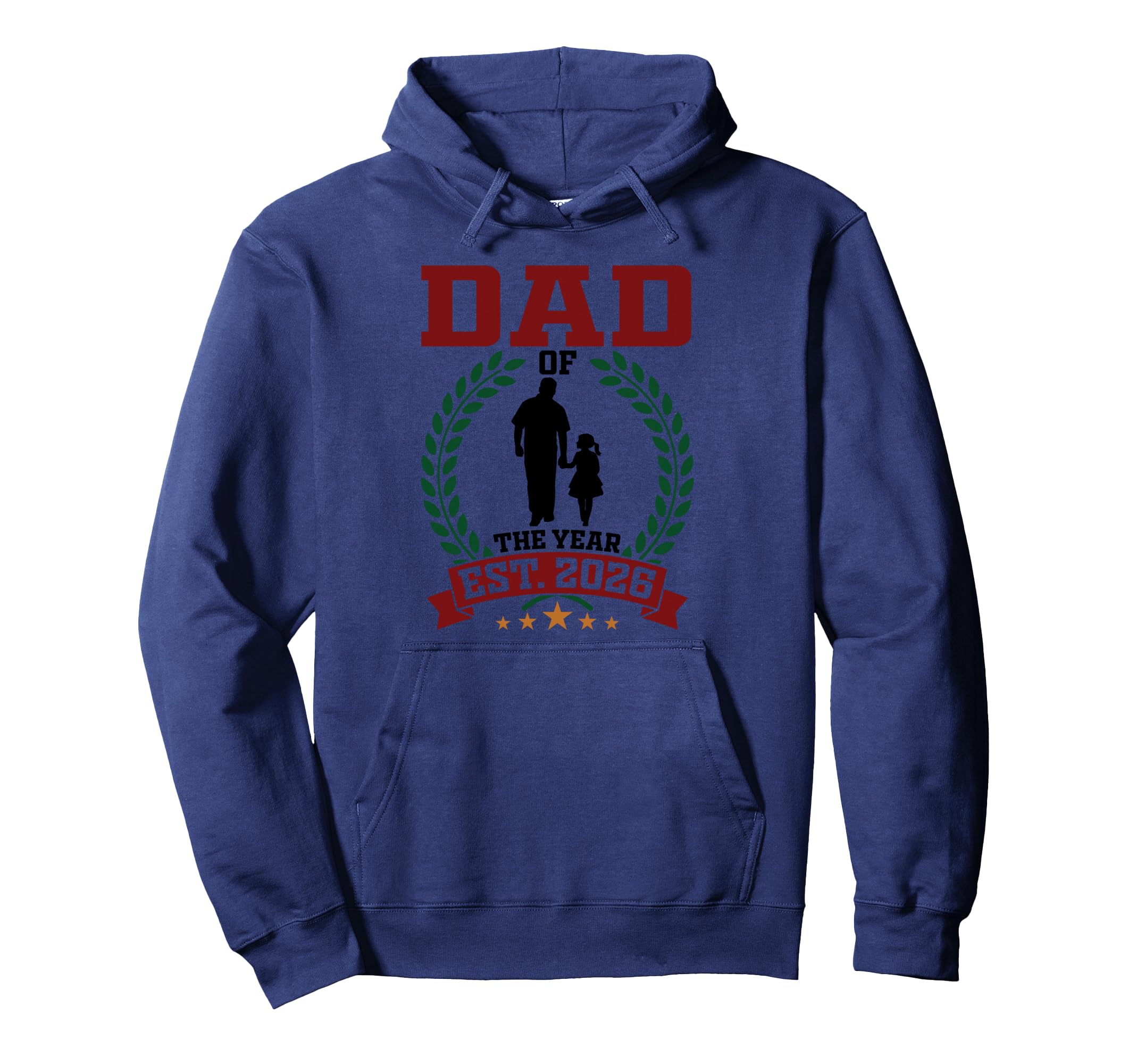 Dad Year Est 2026 New Father Daddy Hoodie - Fun Novelty Design Unisex - T-Shirt, Sweatshirt, Hoodie