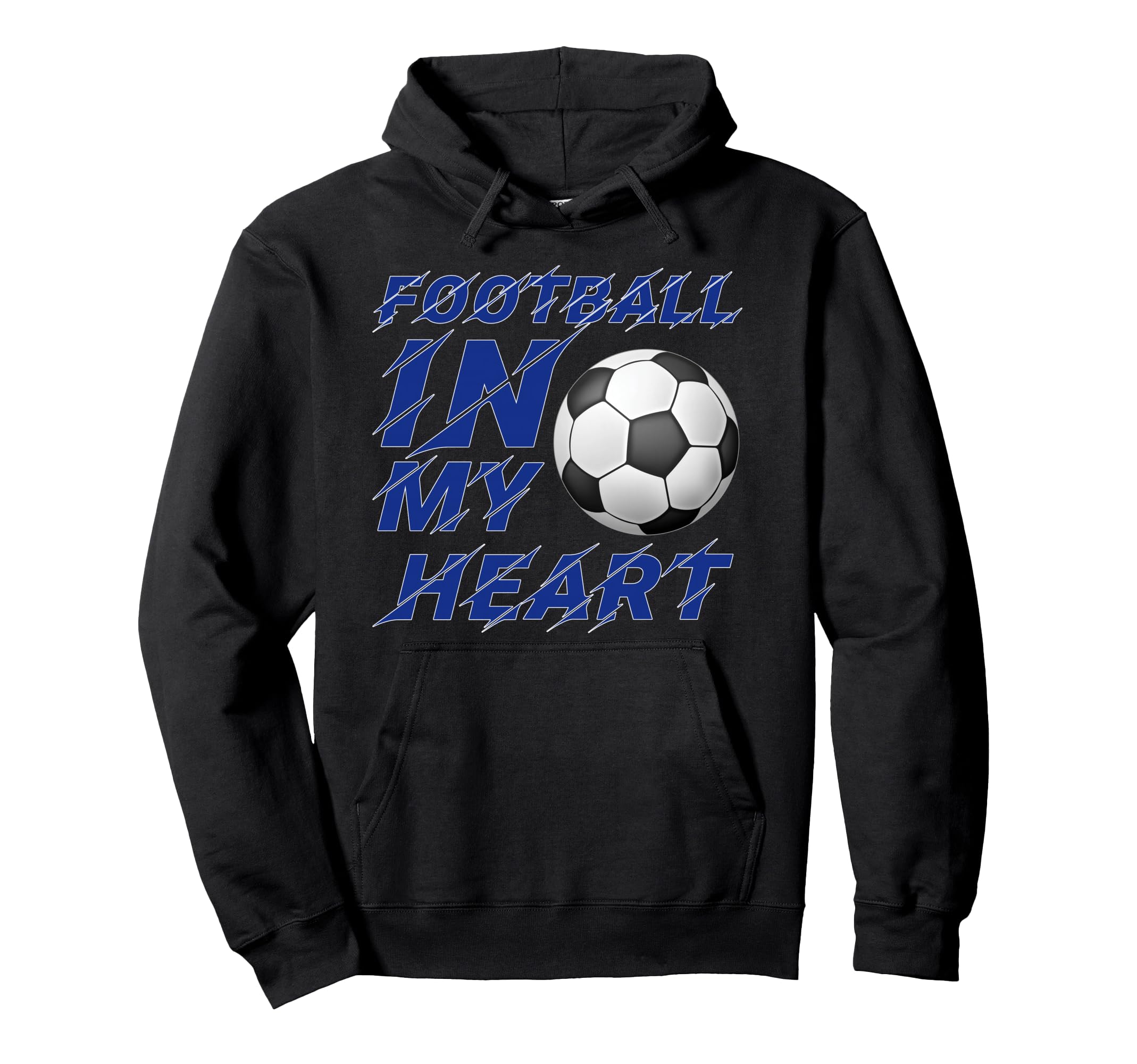 Football My Heart Soccer Lover 2026 Hoodie - Casual Everyday Wear Unisex - T-Shirt, Sweatshirt, Hoodie