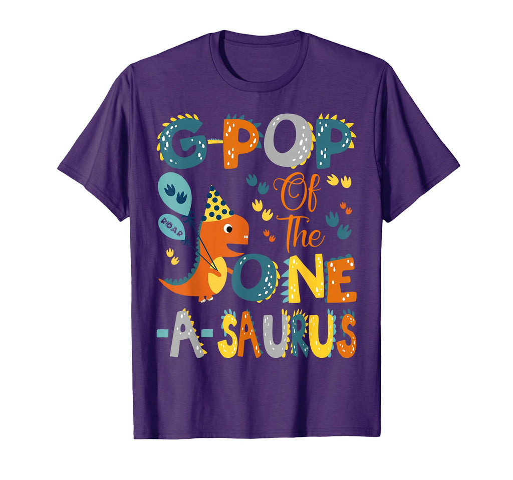 G Pop One Saurus 1St Birthday Dinosaur T-Shirt - Streetwear Style Unisex - T-Shirt, Sweatshirt, Hoodie