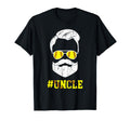 Softball Uncle Beard Uncle Softball T-Shirt - Custom Art Print Unisex - T-Shirt, Sweatshirt, Hoodie