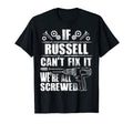 Russell Gift Name Fix It Funny Birthday T-Shirt - Graphic Print for Adults - T-Shirt, Sweatshirt, Hoodie