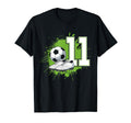 11 Soccer Birthday Gift Soccer Fan T-Shirt - Minimalist Print Unisex - T-Shirt, Sweatshirt, Hoodie