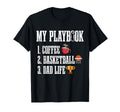 Coffee Basketball Dad Life Funny T-Shirt - Aesthetic Graphic for Adults - T-Shirt, Sweatshirt, Hoodie