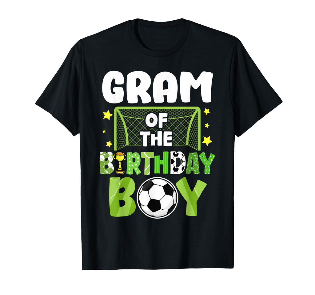 Soccer Gram Birthday Party Family T-Shirt - Aesthetic Graphic Men Women - T-Shirt, Sweatshirt, Hoodie