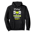 Proud Dad Tennis Senior 2027 Hoodie - Trendy Graphic Men Women - T-Shirt, Sweatshirt, Hoodie