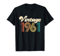 60Th Birthday Gift 1961 60 Years Old T-Shirt - Custom Art Print Men Women - T-Shirt, Sweatshirt, Hoodie