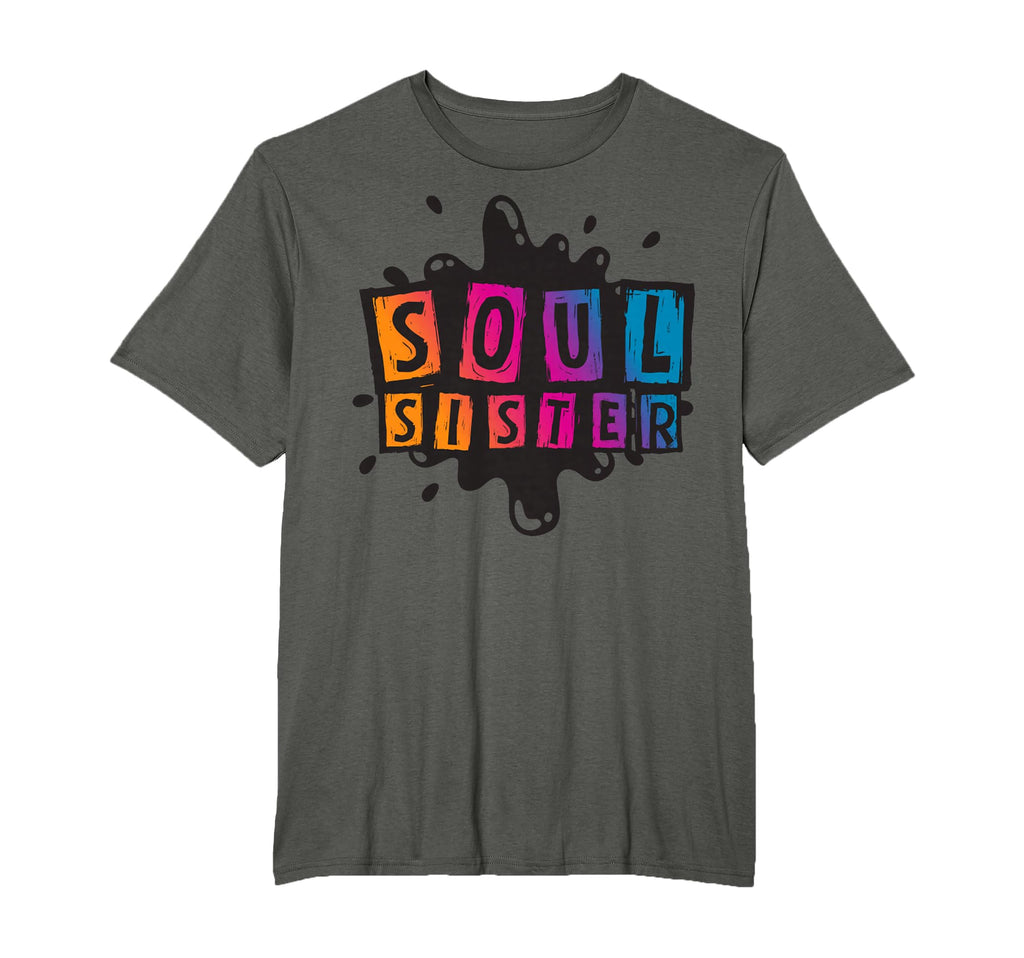 Soul Sister 70S Soul Music Funny T-Shirt - Custom Art Print for Adults - T-Shirt, Sweatshirt, Hoodie