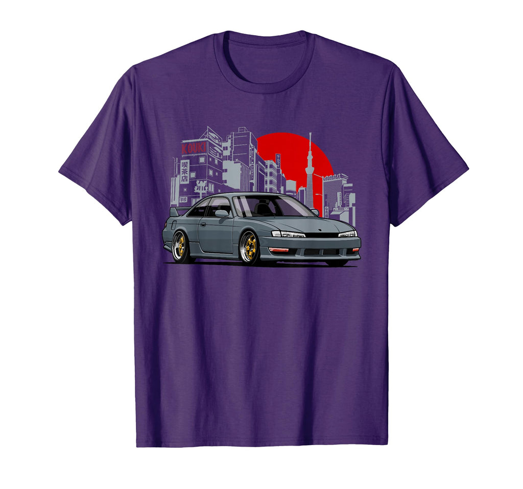 Silvia S14 200Sx 240Sx Lover Sport Car T-Shirt - Novelty Apparel for Adults - T-Shirt, Sweatshirt, Hoodie