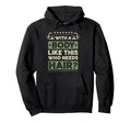 Body Like This Who Needs Hair Gift Funny Hoodie - Aesthetic Graphic Unisex - T-Shirt, Sweatshirt, Hoodie