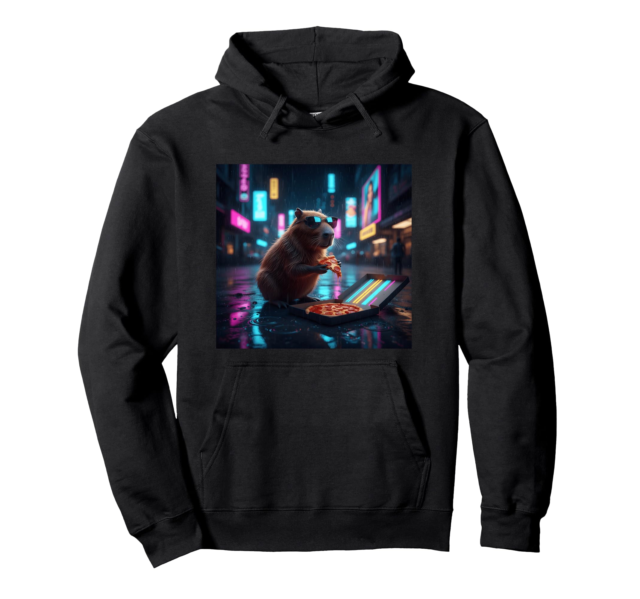 Capybara Adults Mom Dad Meme Funny Hoodie - Graphic Print Unisex - T-Shirt, Sweatshirt, Hoodie
