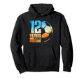 12Th Birthday Soccer Player Football Hoodie - Casual Everyday Wear Unisex - T-Shirt, Sweatshirt, Hoodie