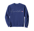 Hrvatska Love Croatian Flag And Sweatshirt - Aesthetic Graphic for Adults - T-Shirt, Sweatshirt, Hoodie