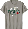 Flowers of Italy Vintage Style Minimalist Boho - Adult & Kids T-Shirts, Sweatshirts & Hoodies apparel design preview 1
