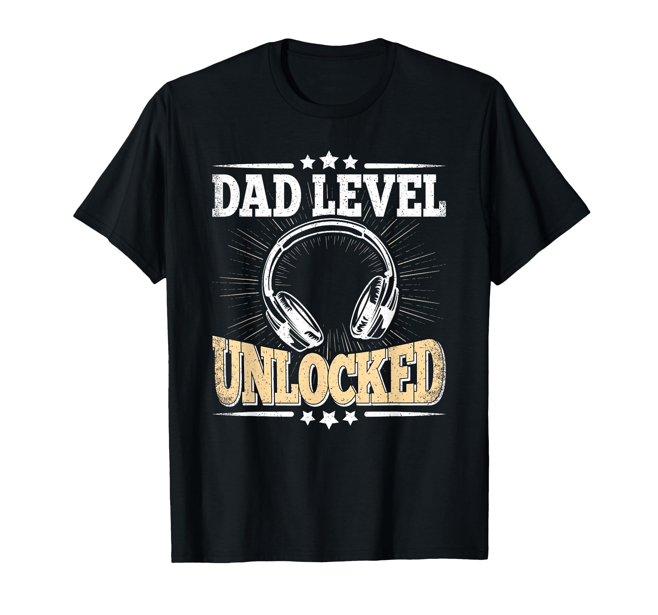 Dad Level Unlocked Funny New Dad Gaming T-Shirt - Minimalist Print Unisex - T-Shirt, Sweatshirt, Hoodie