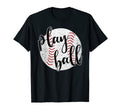 Baseball Mother Play Ball Mom T-Shirt - Unique Graphic for Adults - T-Shirt, Sweatshirt, Hoodie