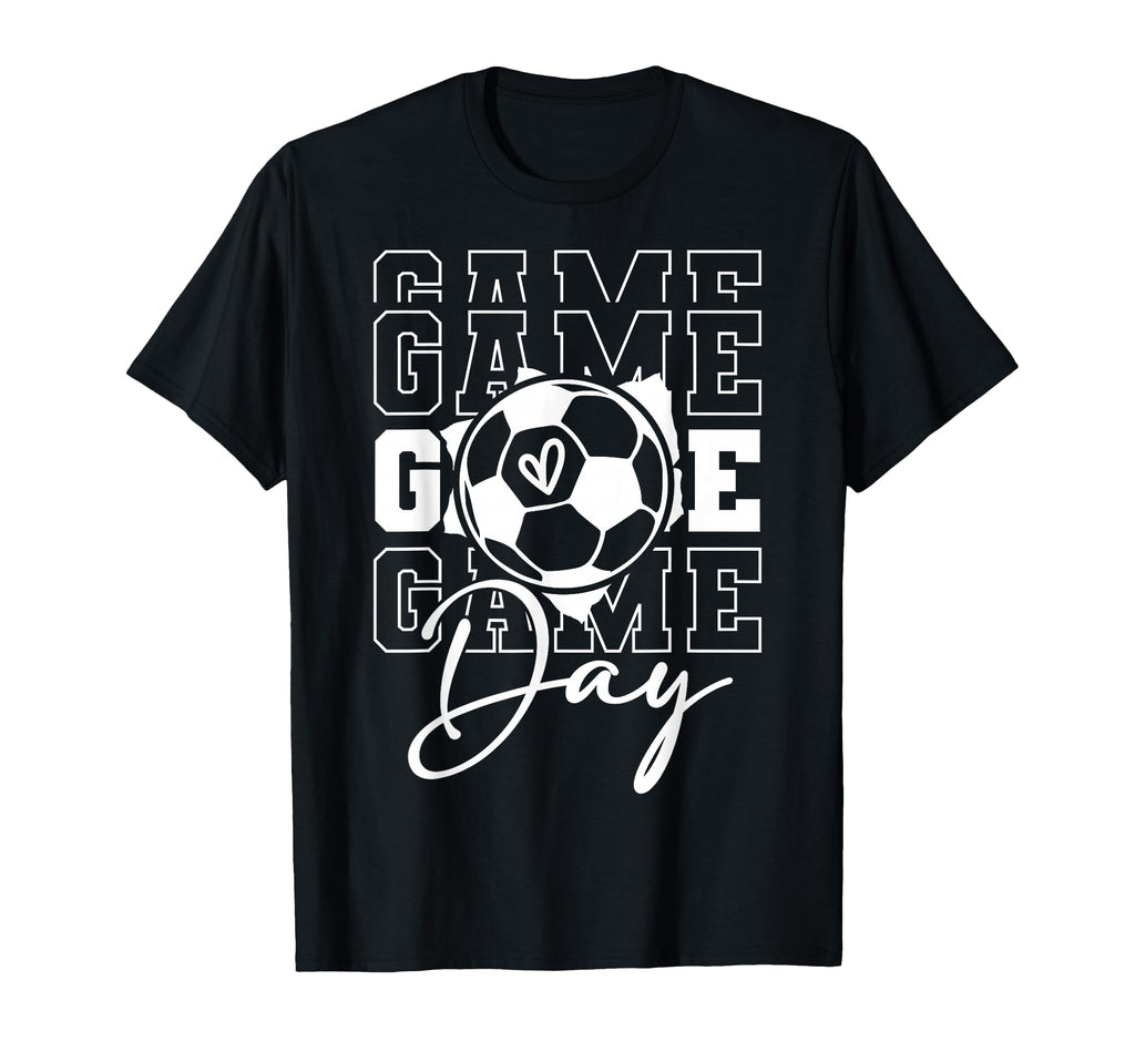 Game Day Soccer T-Shirt - Aesthetic Graphic for Adults - T-Shirt, Sweatshirt, Hoodie