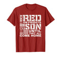 Red Friday Wear Red My Son Military T-Shirt - Fun Novelty Design Men Women - T-Shirt, Sweatshirt, Hoodie