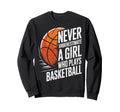 Never Underestimate Who Plays Sweatshirt - Custom Art Print Men Women - T-Shirt, Sweatshirt, Hoodie