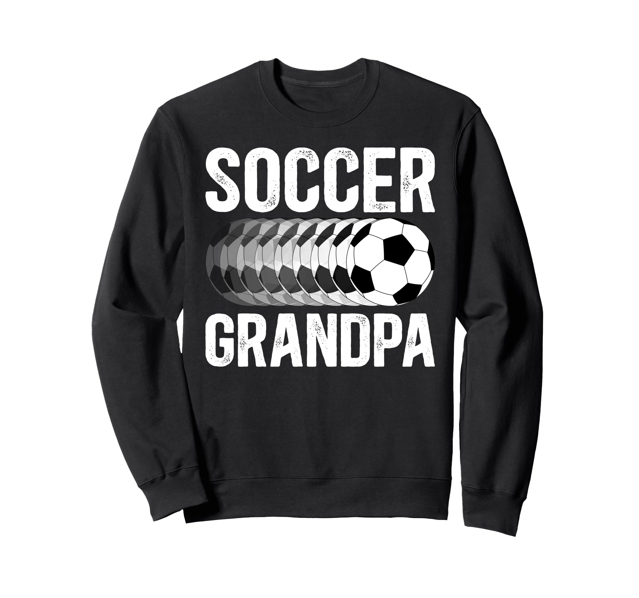 Soccer Grandpa Soccer Player Sweatshirt - Custom Art Print for Adults - T-Shirt, Sweatshirt, Hoodie