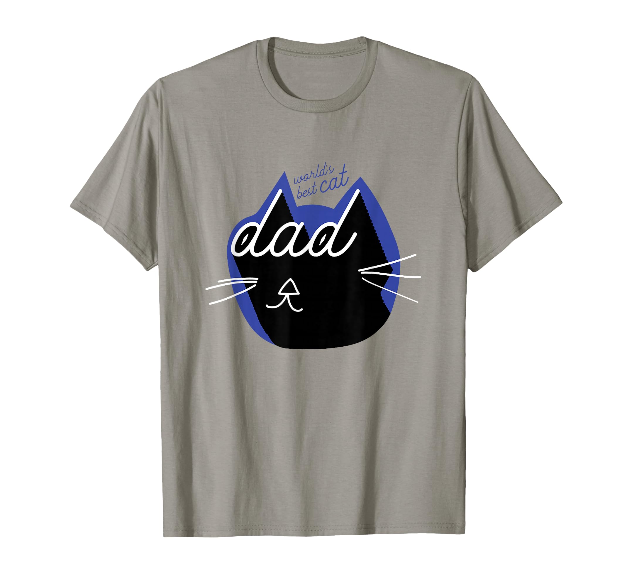 Worlds Best Cat Dad T-Shirt - Novelty Apparel for Adults - T-Shirt, Sweatshirt, Hoodie