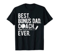 Mens Ice Hockey Best Bonus Dad Coach Ever T-Shirt - Novelty Apparel Unisex - T-Shirt, Sweatshirt, Hoodie