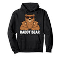 Daddy Bear Two Cubs Papa And Hoodie - Casual Everyday Wear Men Women - T-Shirt, Sweatshirt, Hoodie