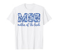 Mother Bride Mod Toile Floral T-Shirt - Minimalist Print Men Women - T-Shirt, Sweatshirt, Hoodie
