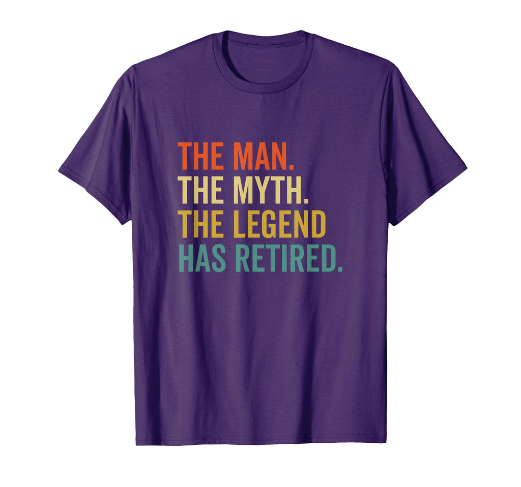 Retired Myth Legend Has Retired T-Shirt - Aesthetic Graphic for Adults - T-Shirt, Sweatshirt, Hoodie