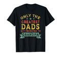 Greatest Dads Get Promoted To Grandpa T-Shirt - Custom Art Print Unisex - T-Shirt, Sweatshirt, Hoodie