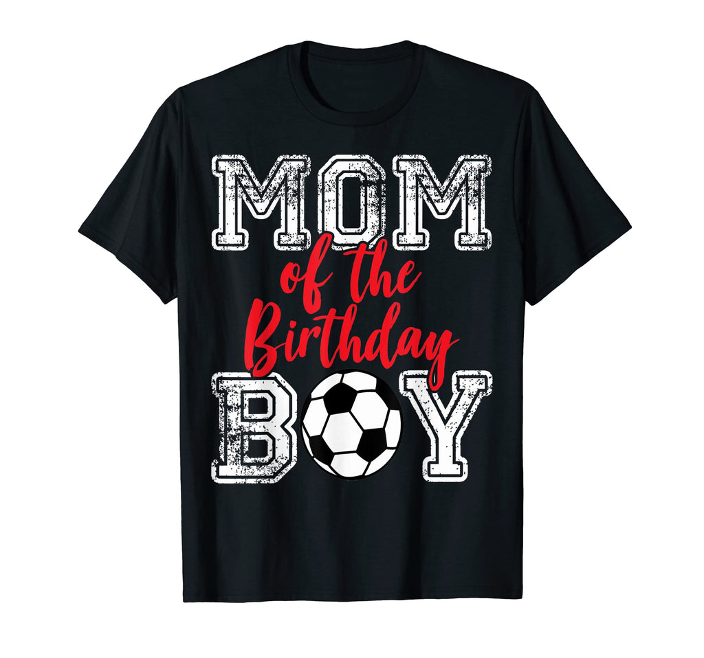 Birthday Mother Soccer Birthday Mom T-Shirt - Custom Art Print for Adults - T-Shirt, Sweatshirt, Hoodie