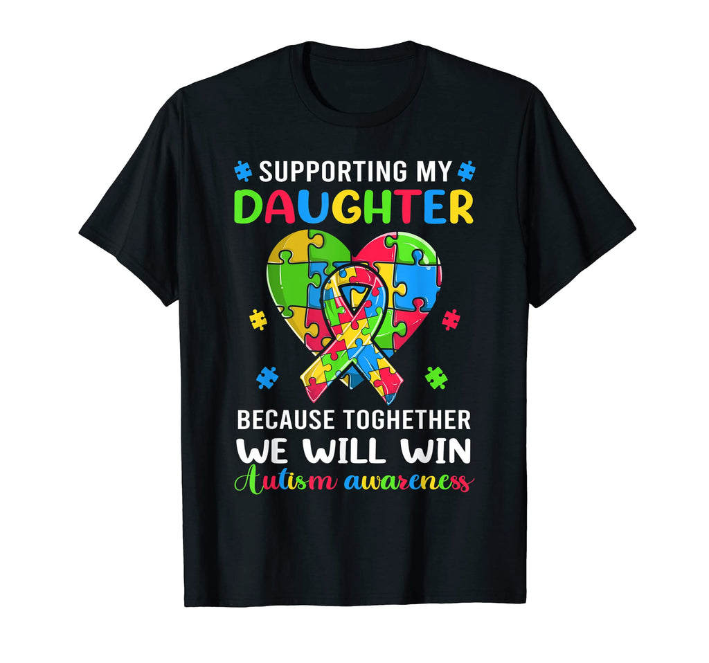 Autism Awareness Dad Mom Autistic T-Shirt - Fun Novelty Design for Adults - T-Shirt, Sweatshirt, Hoodie