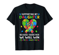 Autism Awareness Dad Mom Autistic T-Shirt - Fun Novelty Design for Adults - T-Shirt, Sweatshirt, Hoodie